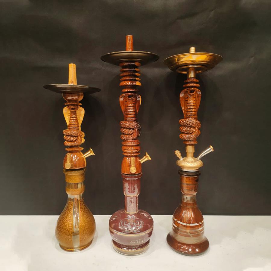 Wooden Hookahs