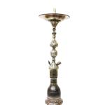 Tirs Rose Silver Glass Kola Vase