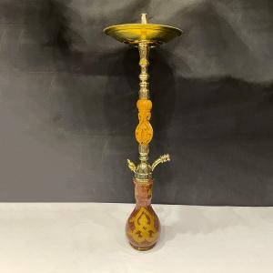 Wood & Brass Carved Arabian
