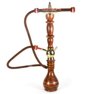 Wood & Brass Shaded Effect